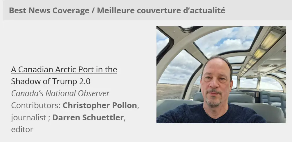 Christopher Pollon Digital Publishing Nominee 2026 Best News Coverage